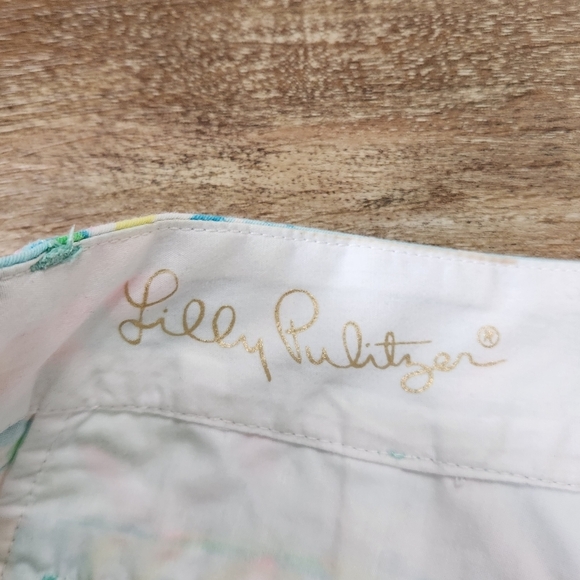Lilly Pulitzer Callahan shorts in multi sea salt & sun size 00 - Picture 6 of 11